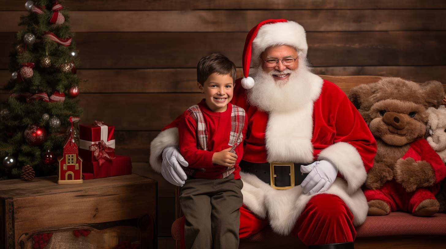 tomrzaca human looking santa sitting with a happy child Santas 24bd012a ce22 421d a768 63b4fb0cb15c bd9e3cf9