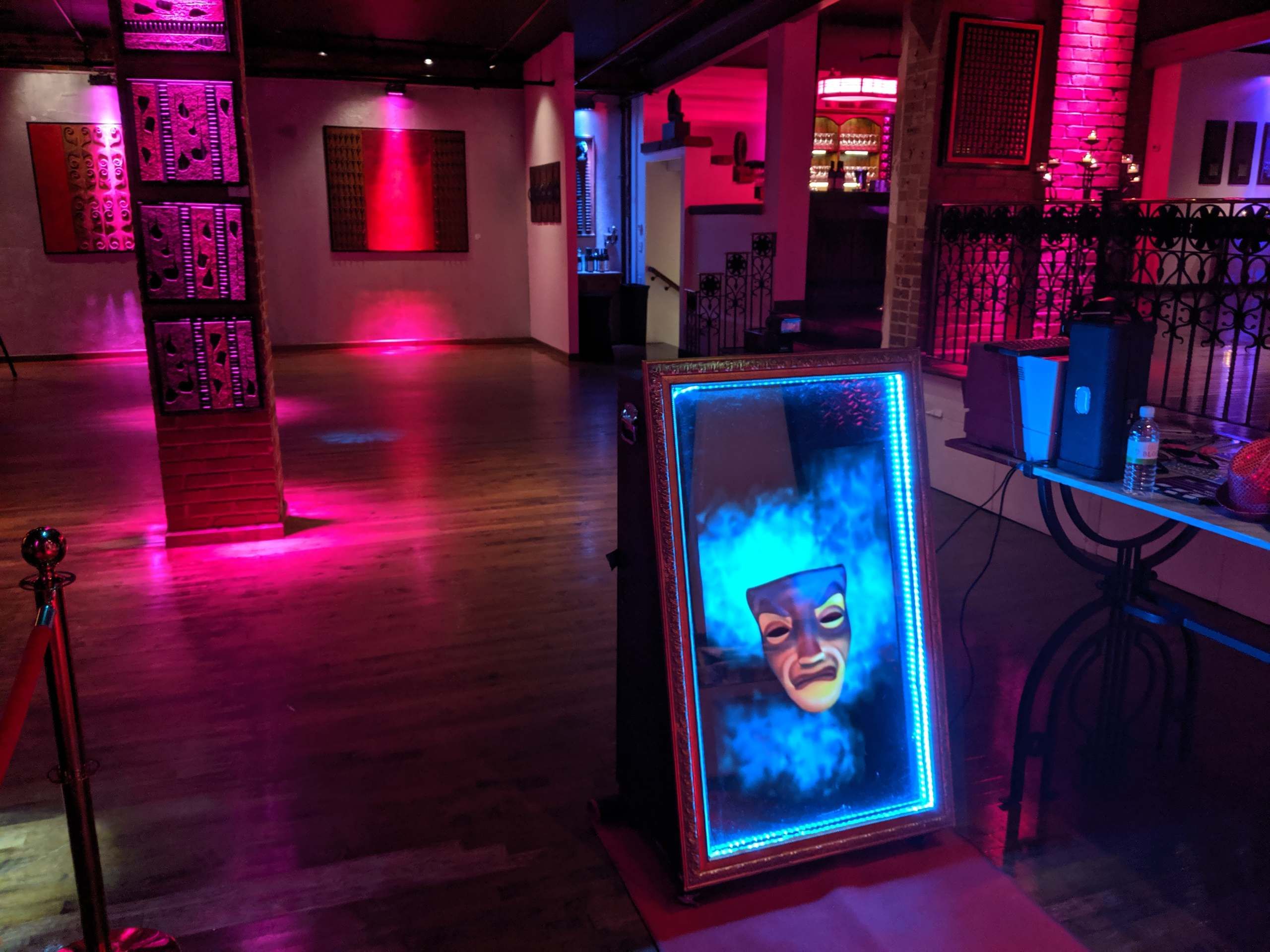 LED Glow Booth Rental